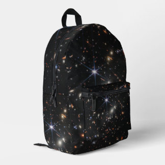 Webb's First Deep Field View of the Universe Printed Backpack