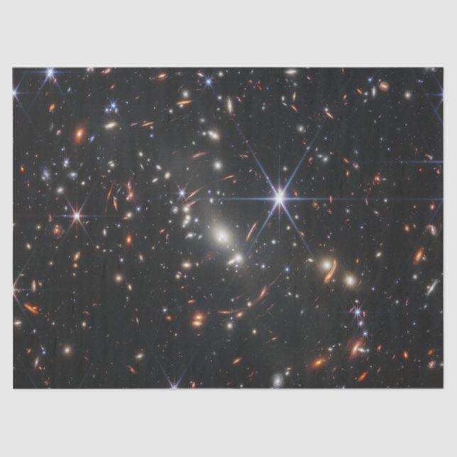 Webb's First Deep Field View of the Universe  Tissue Paper (Front)