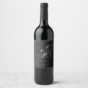 Webb's First Deep Field View of the Universe  Wine Label