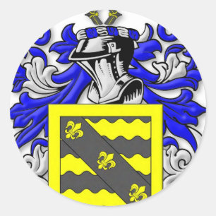 Weber Coat of Arms Classic Round Sticker