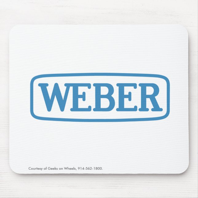 Weber Screwdriving Systems Mouse Pad (Front)