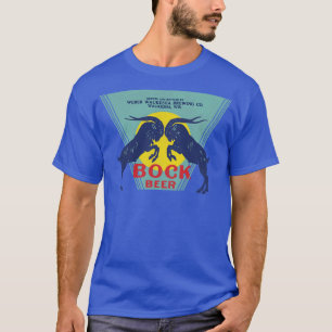Weber Waukesha Bock Beer Retro Defunct Wisconsin B T-Shirt