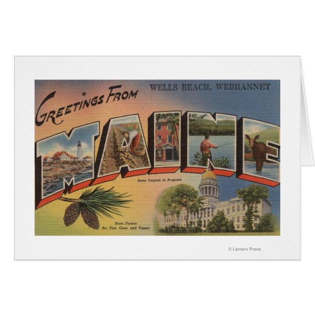 Webhannet, Maine (Wells Beach) (Front Horizontal)