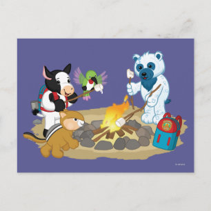 Webkinz Campfire Marshmallows 2 Postcard