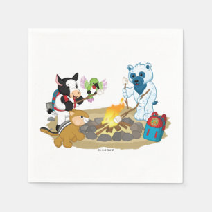 Webkinz Campfire Marshmallows Napkin