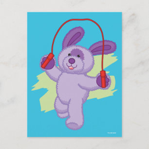 Webkinz Grape Soda Pup Skipping Rope 2 Postcard