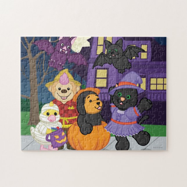Webkinz Halloween Trick or Treat Jigsaw Puzzle (Horizontal)