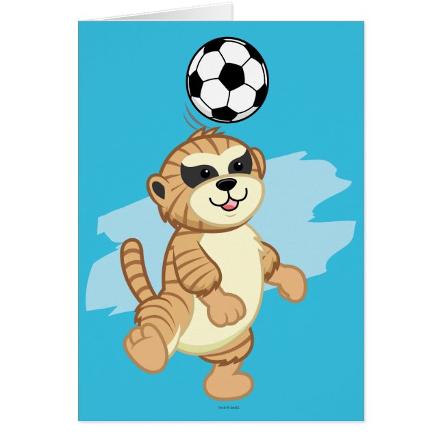 Webkinz | Meerkat Playing Soccer 2 (Front)