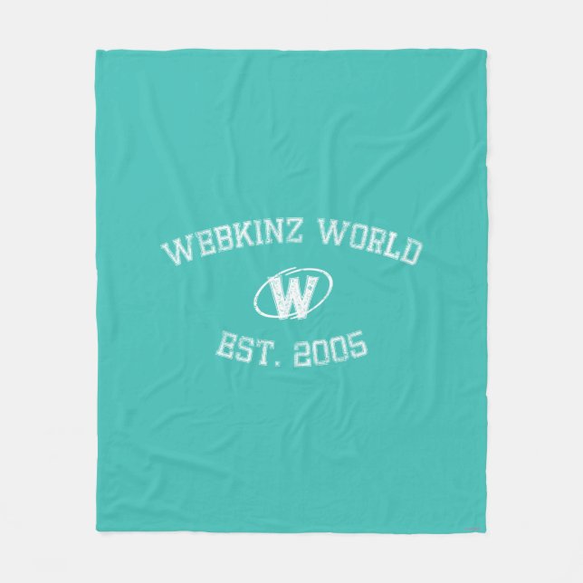 Webkinz World Est. 2005 Fleece Blanket (Front)