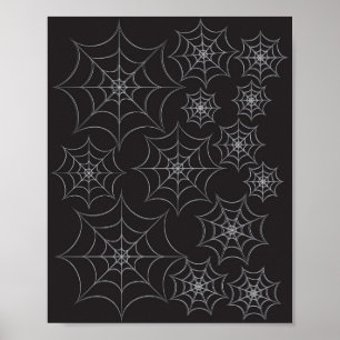 Webs Pattern Poster