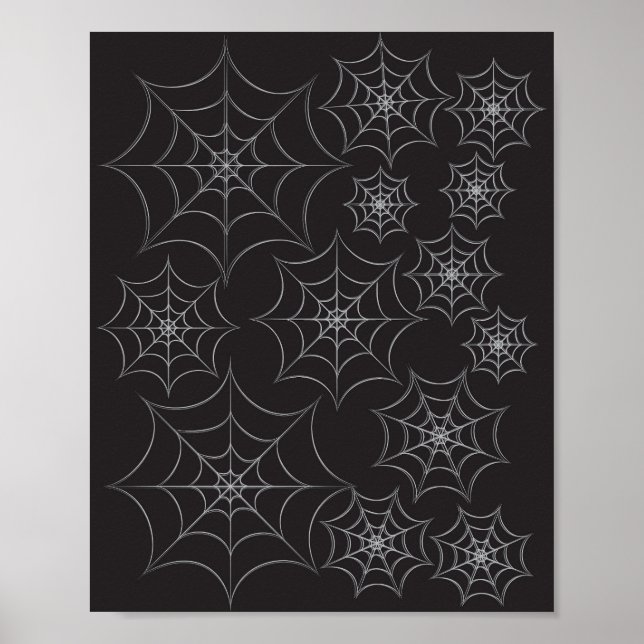 Webs Pattern Poster (Front)