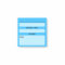 Website Password Post-It Notes (Blue)