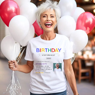 Website Search Result Birthday Party T-Shirt
