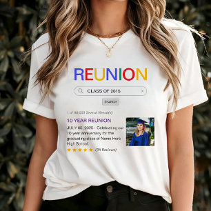 Website Search Result School Class Reunion T-Shirt