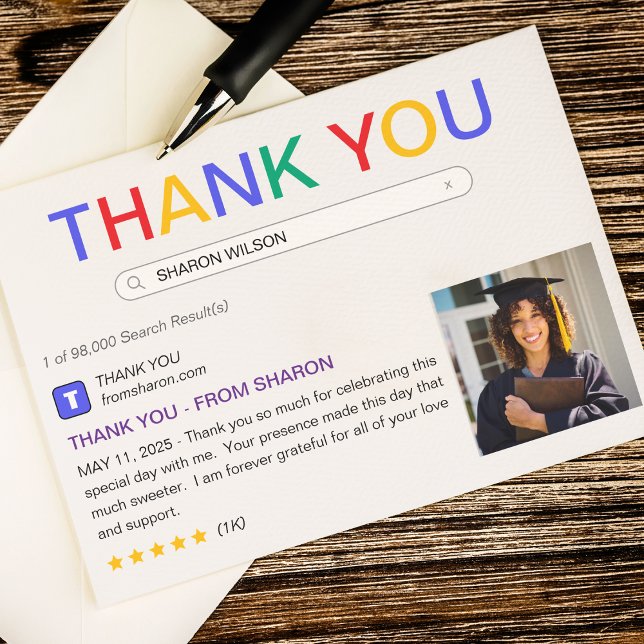 Website Search Result Thank You Card (Website Search Result Thank You Card
)