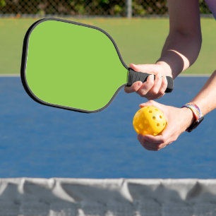 Website with a Green Background and White Border  Pickleball Paddle