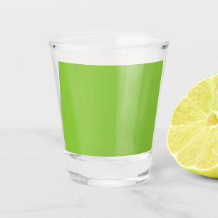 Website with a Green Background and White Border Shot Glass