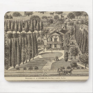 Webster, Badger residences Mouse Pad