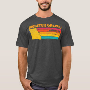 Webster Groves Missouri Vintage Distressed Souveni T-Shirt