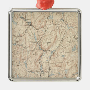 Webster, Massachusetts Metal Ornament