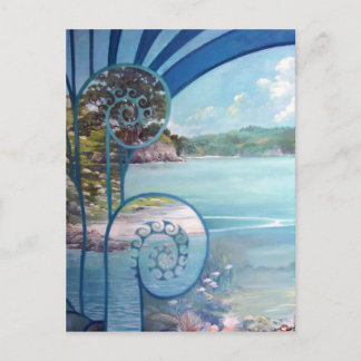 Webster Painting by Lynda Vugler Postcard