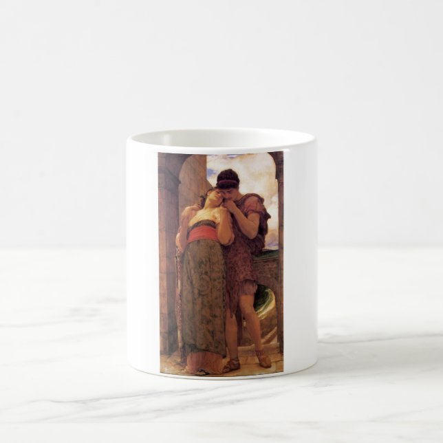 Wedded Bliss (by Frederic Leighton) Coffee Mug (Center)