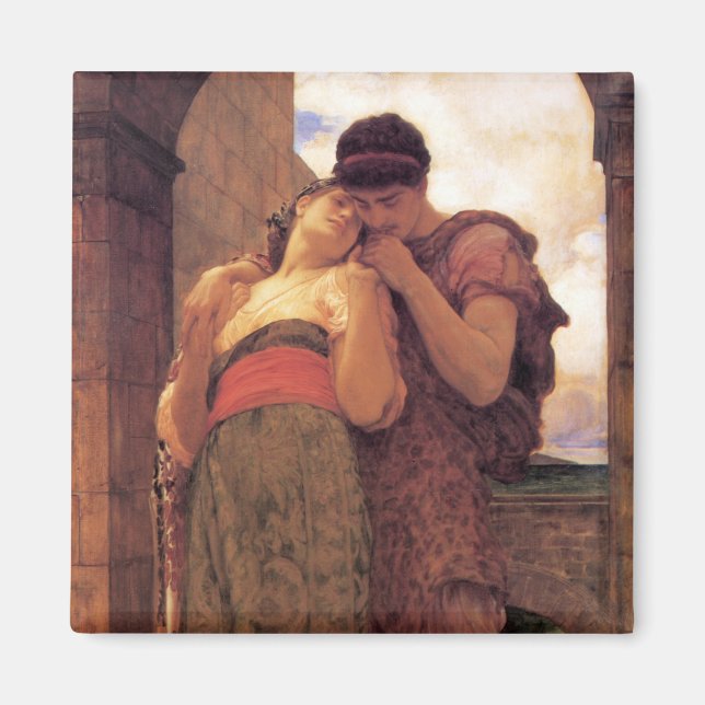 Wedded Bliss (by Frederic Leighton) Magnet (Front)