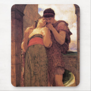 Wedded Bliss (by Frederic Leighton) Mouse Pad