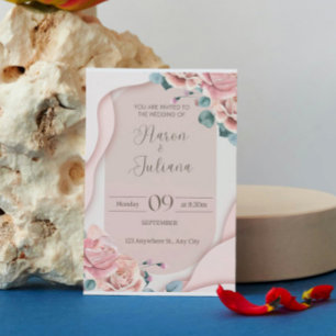 Wedded Celebration Invitation – Elegant Keepsake