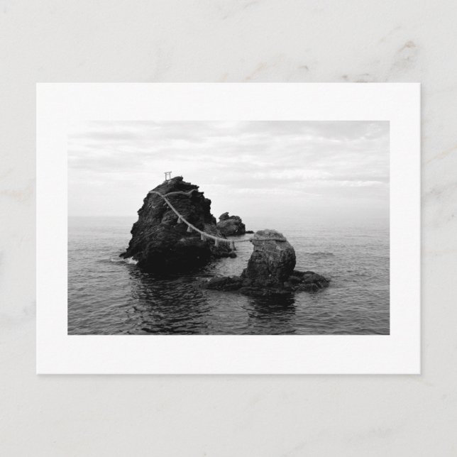 Wedded Rocks of Futami, Japan Postcard (Front)