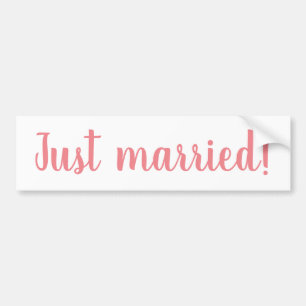 wedding accessories bumper sticker