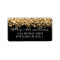Wedding Address Gold Lights