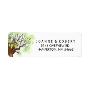Wedding Address Labels - The Love Tree