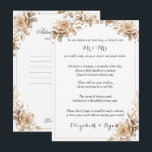 Wedding Advice Good Wishes Sugar Candy Roses Card<br><div class="desc">Pretty wedding cards for your guests to add their advice and well wishes. What a cute way to remember your special day. Lovely sugar candy flowers in creamy ivory with a touch of peach fuzz.</div>