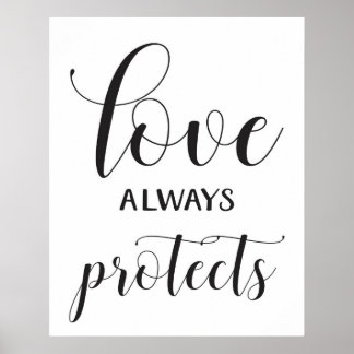 Wedding Aisle Signs - 1 Corinthians 13