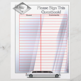 Wedding Album Guestbook Pages (Loose-leaf inserts)