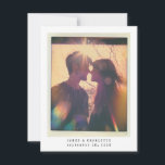 Wedding Alternative Guestbook Photo Template<br><div class="desc">A photo postcard template to use as a wedding postcard guestbook or advice card, with typewriter font and your photo of choice. Customise it with your photo, names and wedding date, order as many different as you like. Guests can leave a note on the back and from whom it is....</div>