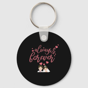 Wedding Always And Forever Key Ring