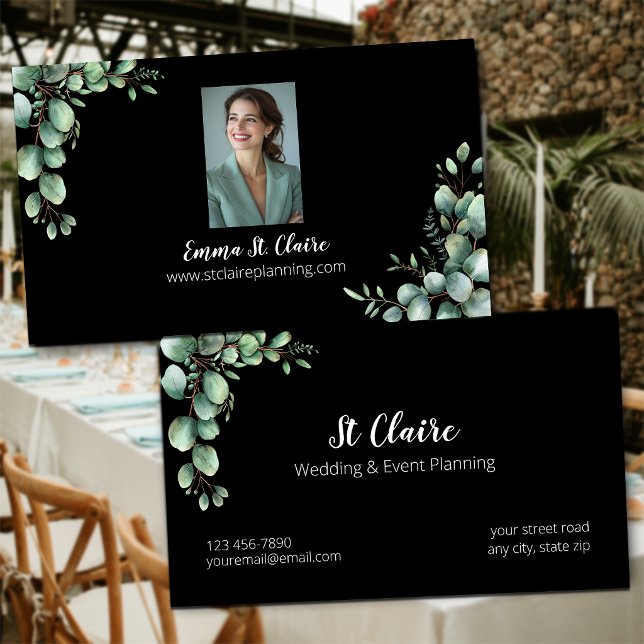 Wedding and Event Planner Business Card (Creator Uploaded)