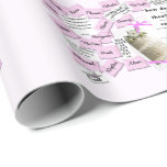 Wedding Anniversary Celebration Wrapping Paper<br><div class="desc">Wedding Anniversary Celebration Wrapping Paper. Great for wedding or anniversary gift wrapping or table and decorations. Personalise with names or photo of bride and groom,  or anniversary couple 25th or 50th anniversary dates.</div>