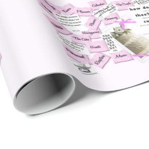Wedding Anniversary Celebration Wrapping Paper
