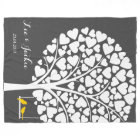 Wedding Anniversary Fleece Blanket personalised