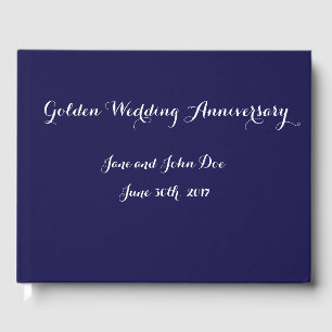 Wedding Anniversary Guest Book