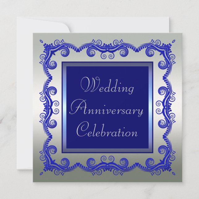 Wedding Anniversary Invitation (Front)