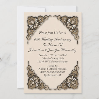 Wedding Anniversary Invitation