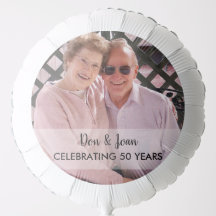 Wedding Anniversary Photo Balloon