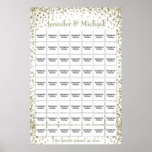 Wedding / Anniversary Photo Collage Template Poster