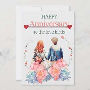 WEDDING ANNIVERSARY WISHES CARD 