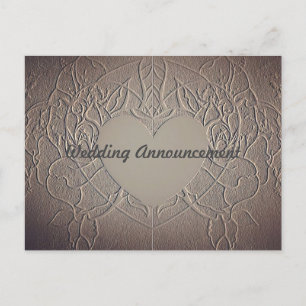 Wedding Announcement Postcard