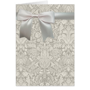Wedding Antique Lace Linen White Classic Pretty